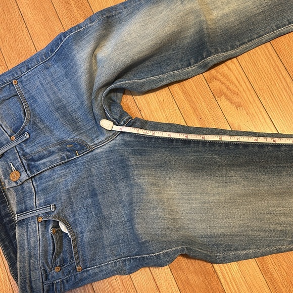 Mother looker ankle fray jeans. - Picture 6 of 10